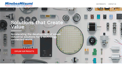 Desktop Screenshot of mitsumi.com